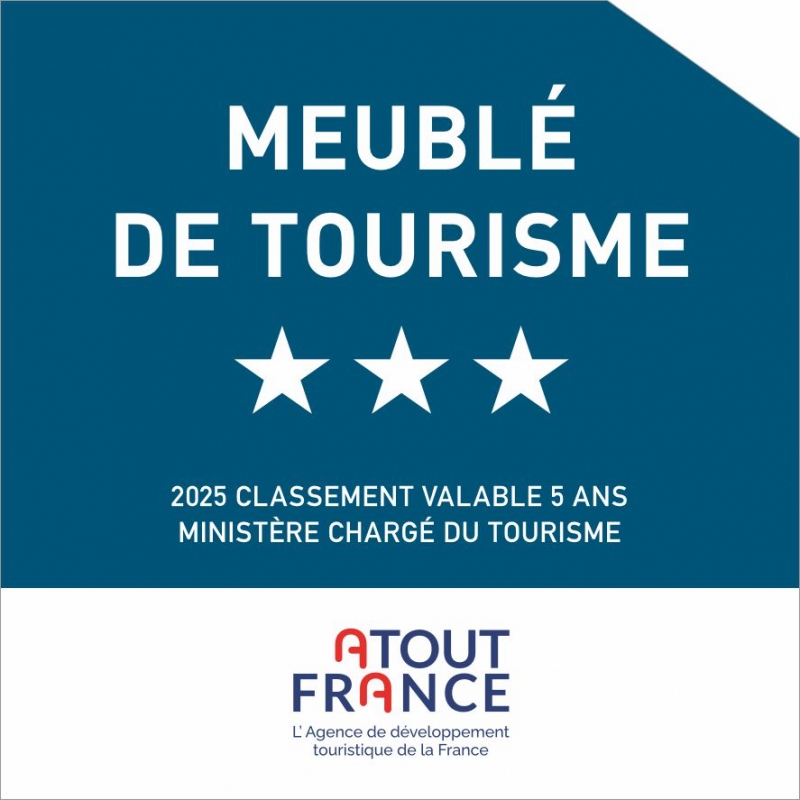 Classement 3 étoiles — Meublé de tourisme